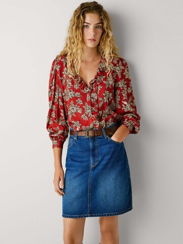 Pepe Jeans Blouse 'Plency' in Bruin