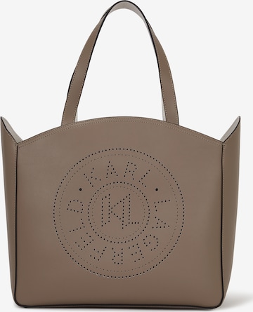Karl Lagerfeld Shopper in Grey: front