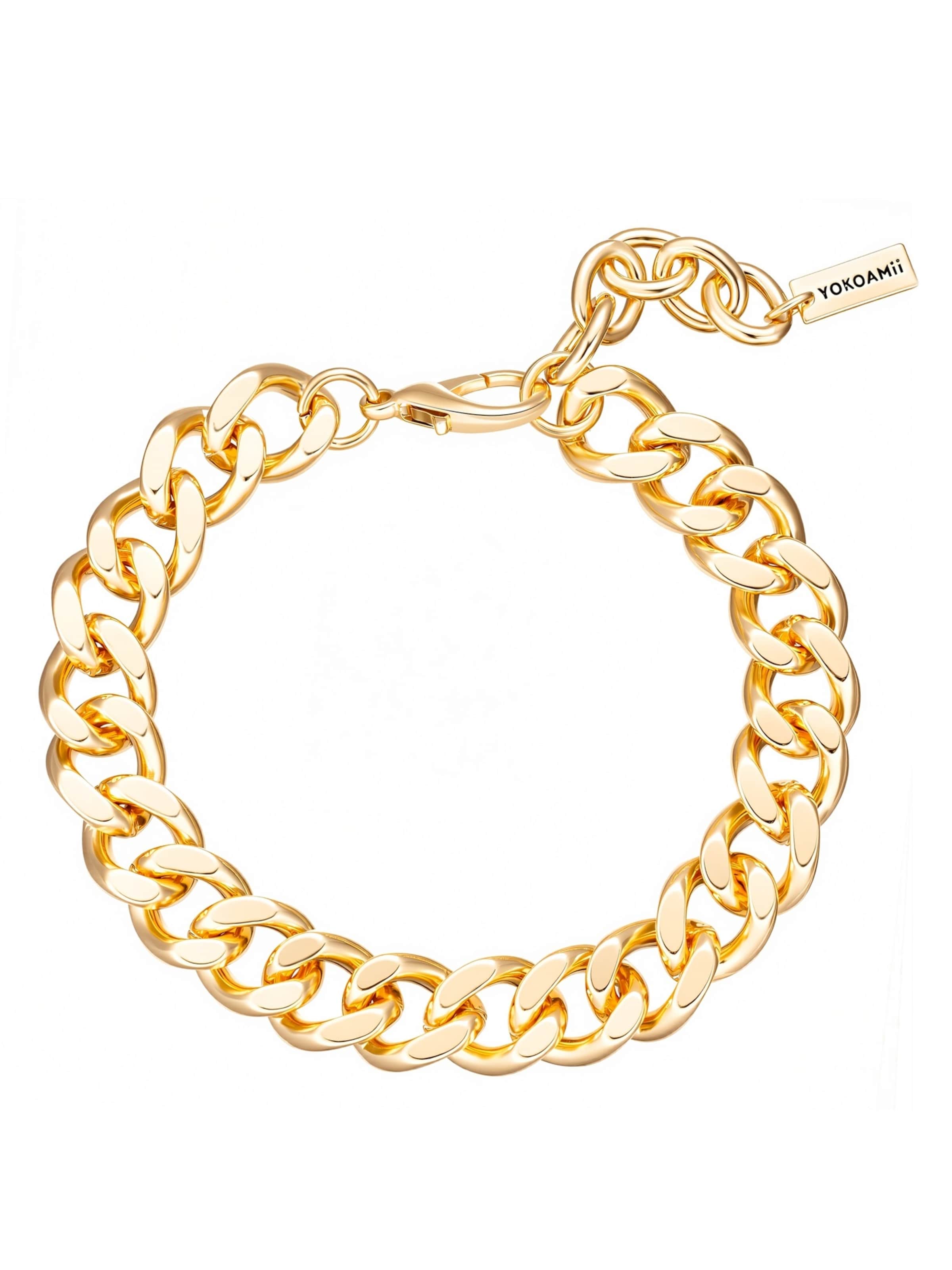 Bracelet Yokoamii en or : devant