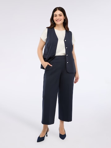 Fiorella Rubino Tapered Broek in Blauw