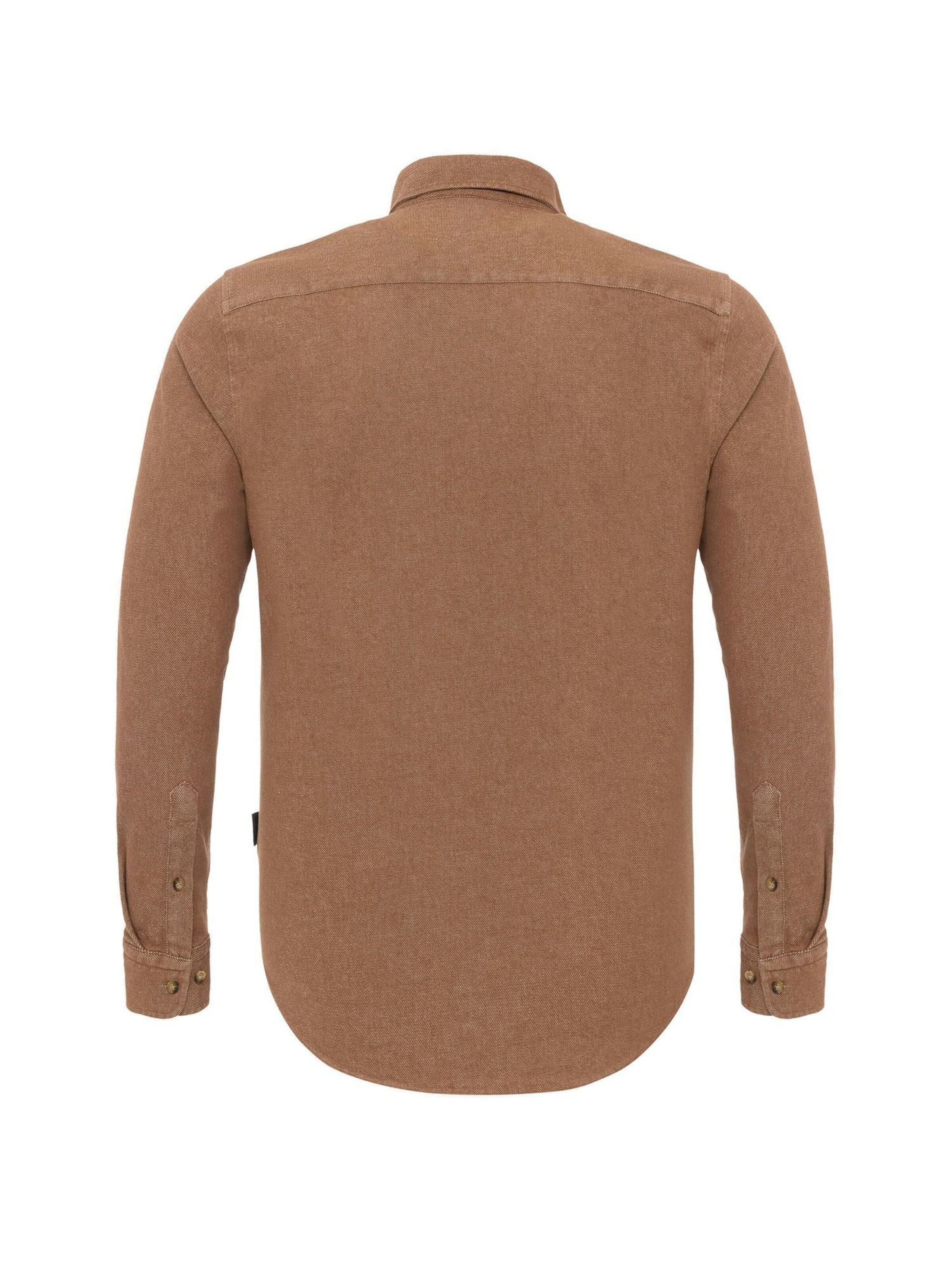 Slim fit Camicia di By Diess Collection in marrone