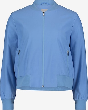 Betty & Co Blouson mit Rippbündchen in Blau: predná strana