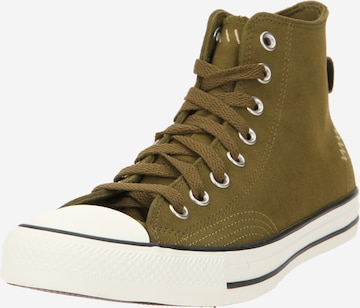 CONVERSE Sneakers hoog 'Chuck Taylor All Star' in Groen: voorkant