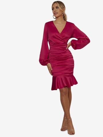 Chi Chi London Dress in Red