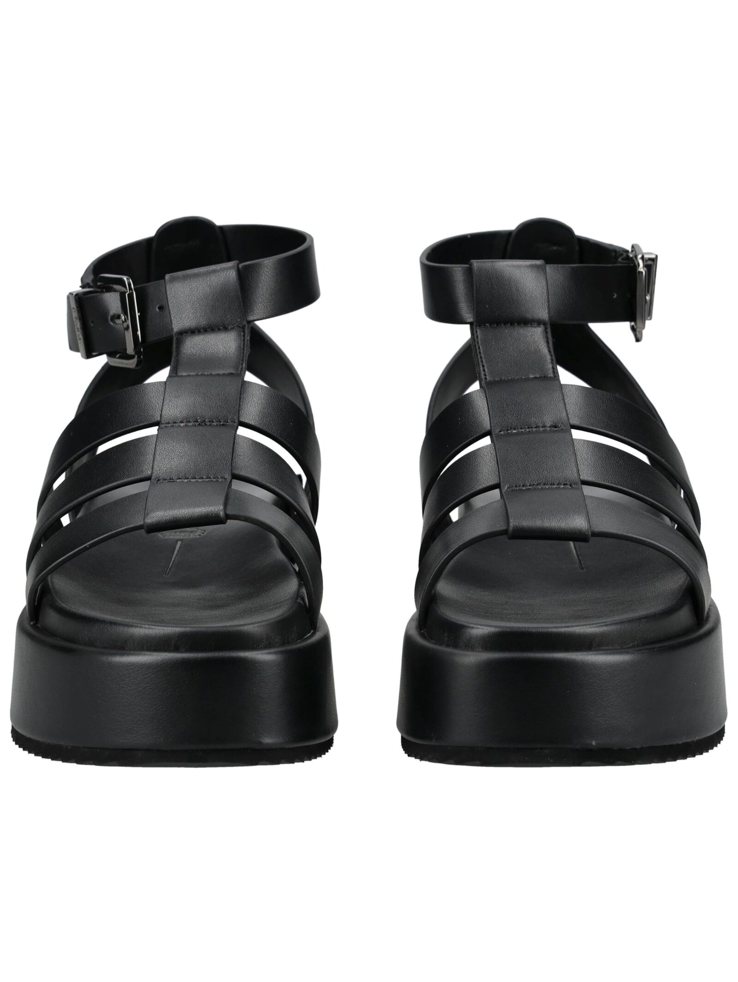 BUFFALO Strap sandal in Black