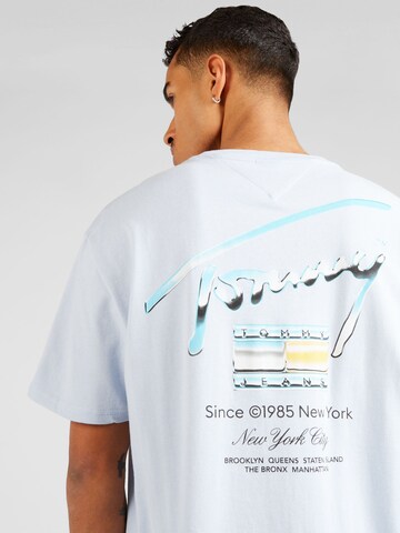 Tricou de la Tommy Jeans pe albastru
