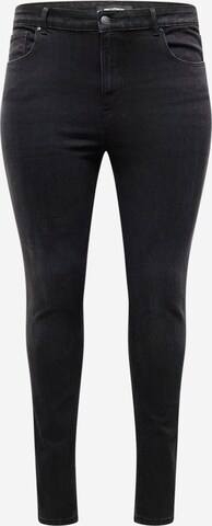 ONLY Carmakoma Slim fit Jeans 'Luna' in Black: front