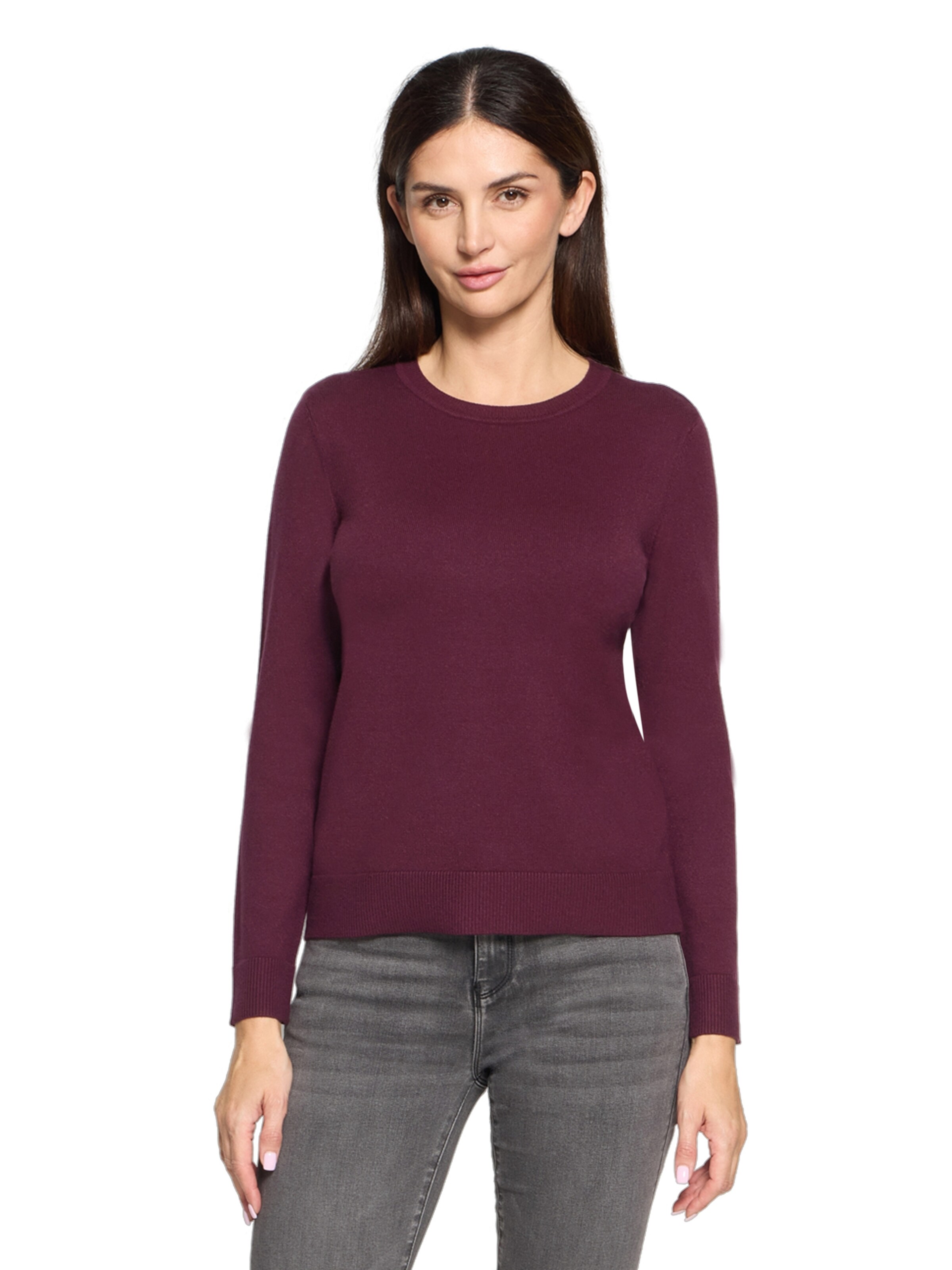 Betty Barclay Sweater in Purple: front