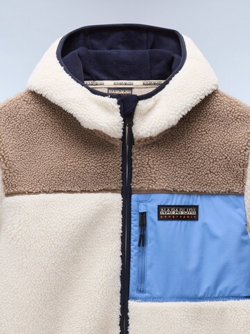 NAPAPIJRI Bluza polarowa 'Yupik' w kolorze biały