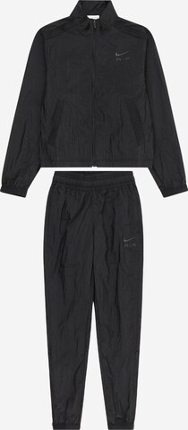 Nike Sportswear Trainingsanzug in Schwarz: predná strana