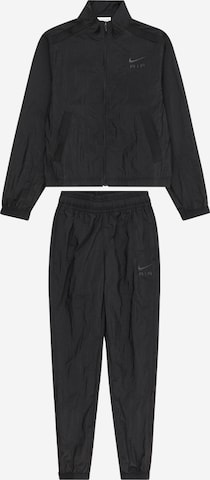 Nike Sportswear Tracksuit in Black: front