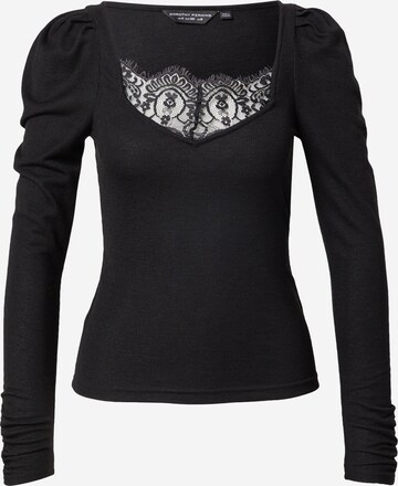 Dorothy Perkins Shirt in Zwart: voorkant