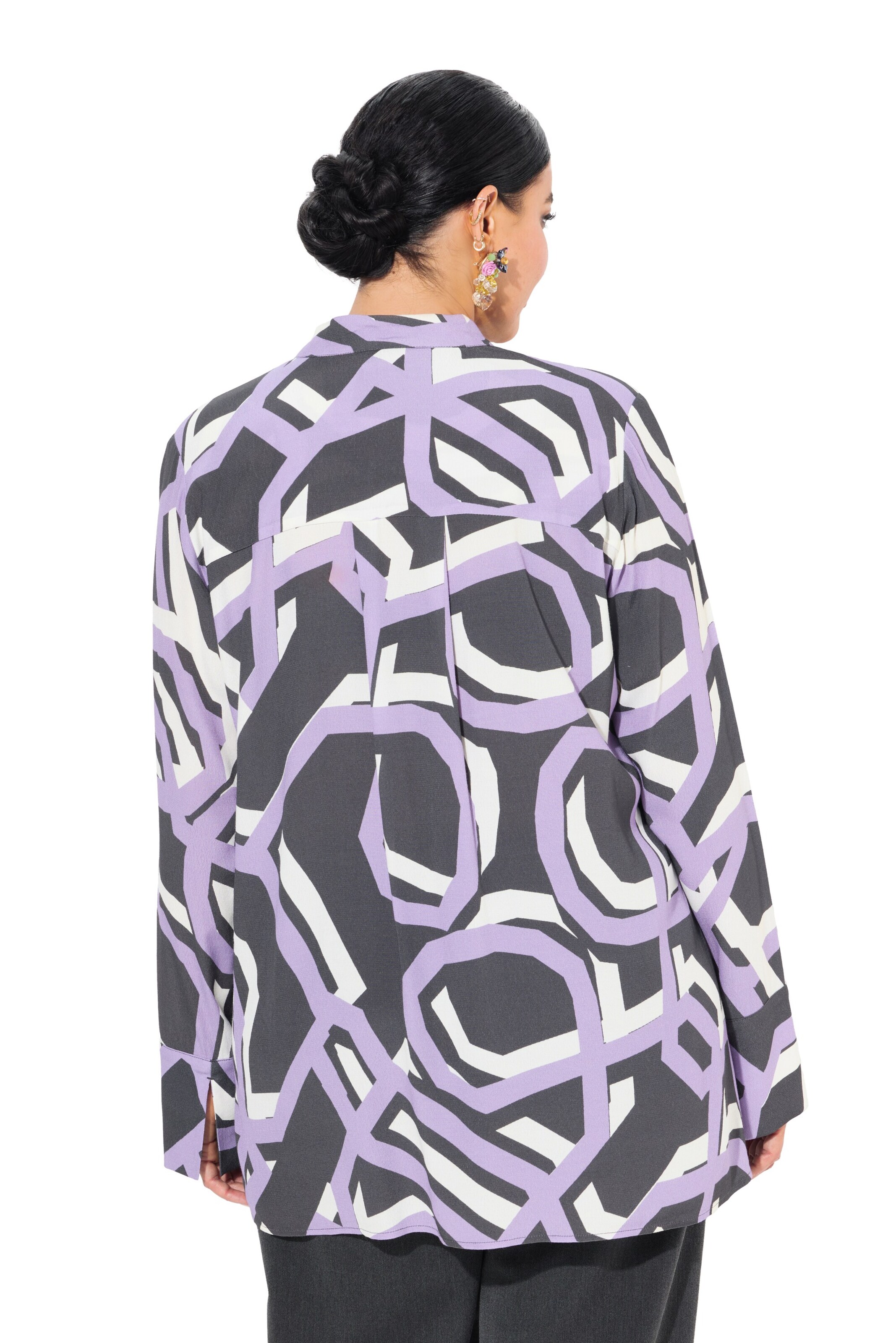 Ulla Popken Tunika in Grau