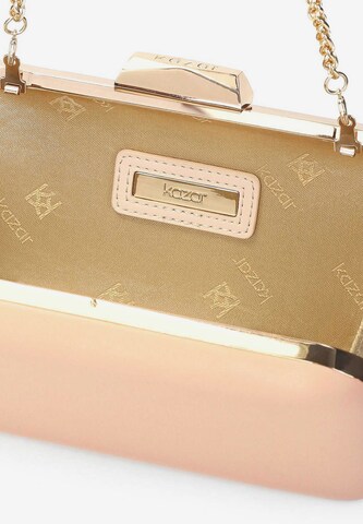 Kazar Clutch in Beige