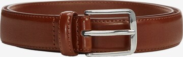 Ceinture MANGO MAN en marron : devant