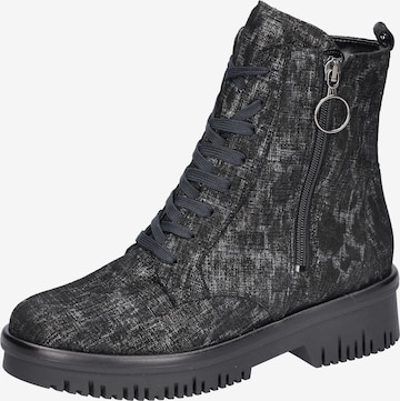 WALDLÄUFER Stiefelette in Grau: Vorderseite