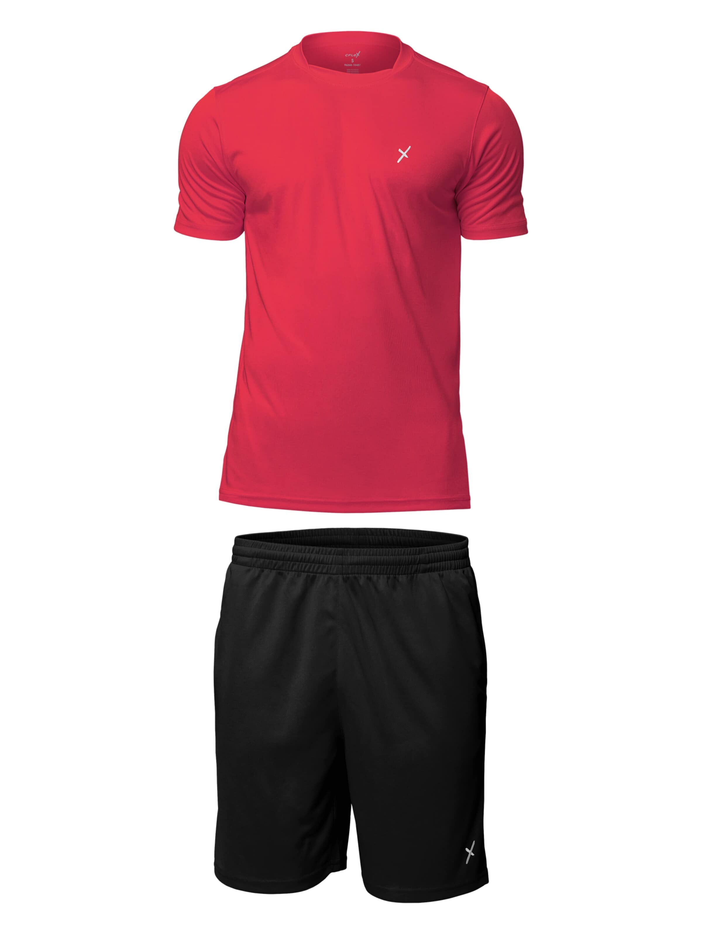 cflex Funktionsshirt 'Sportswear Collection Set'‌‌‌‌‌‌‌‌‌ in Rot: Vorderseite