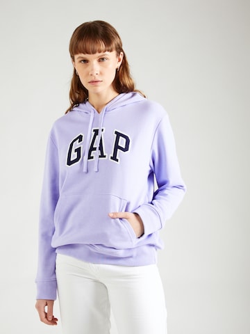 GAP Суичър 'HERITAGE' в лилав: отпред