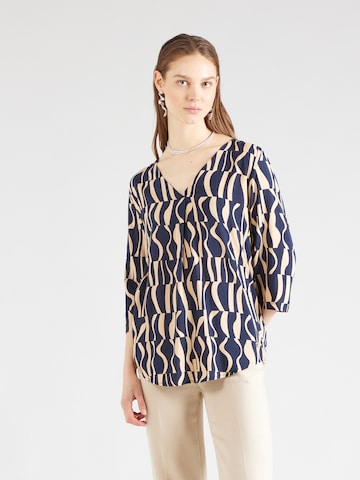 ZABAIONE Blouse 'To44scany' in Blauw: voorkant