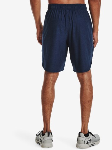 UNDER ARMOUR Loose fit Workout Pants 'Train' in Blue