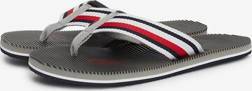 TOMMY HILFIGER T-Bar Sandals in Silver