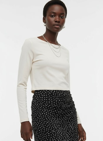 Maglietta 'Blanca' di studioselect in beige: frontale