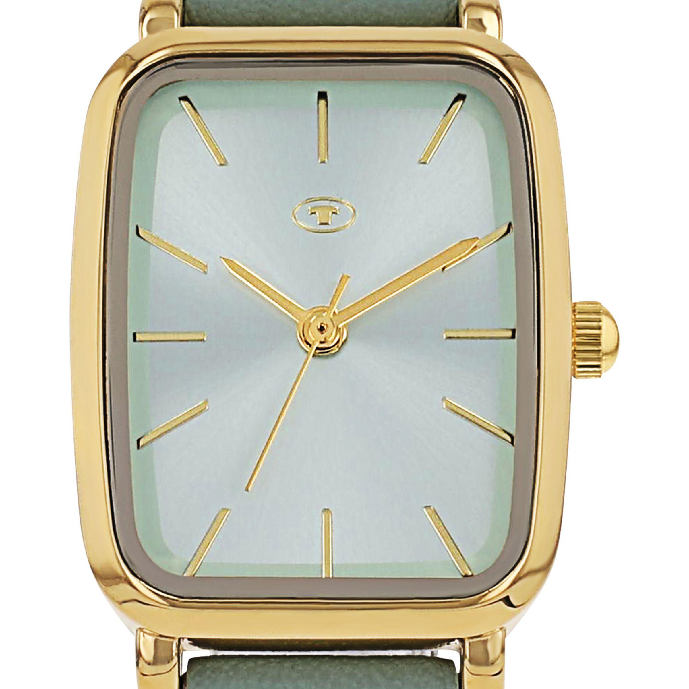TOM TAILOR Analog Watch in Green
