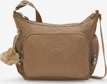 smėlio KIPLING Rankinė su ilgu dirželiu 'gabb s': priekis