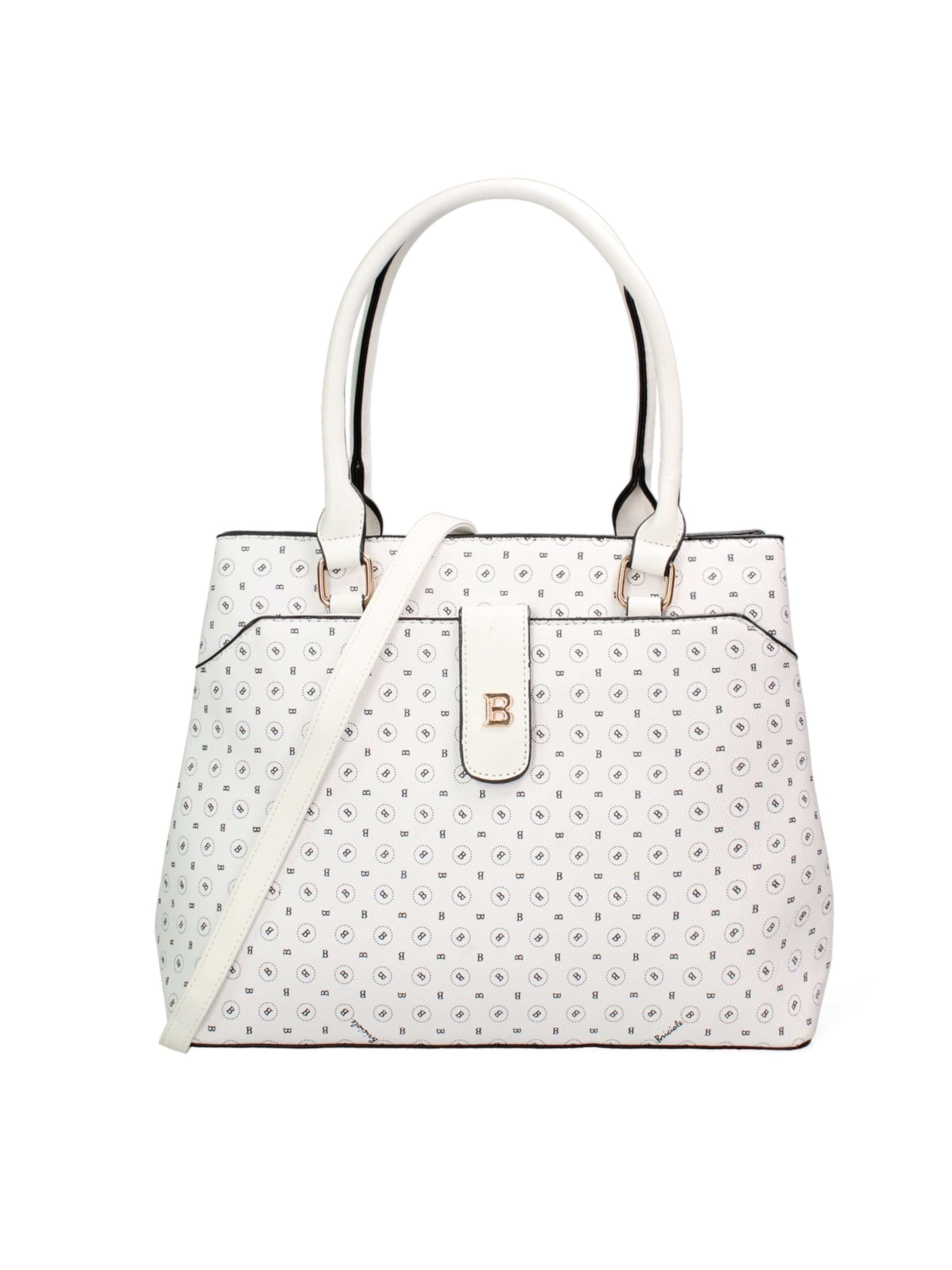 Briciole Schoudertas in Wit: voorkant