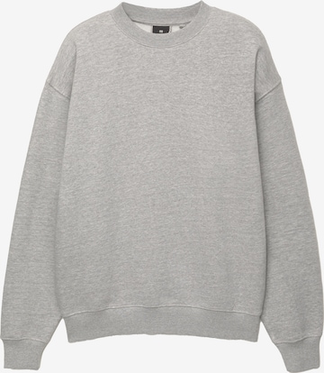 Pull&Bear Collegepaita värissä harmaa: etupuoli