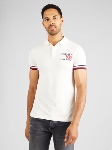 TOMMY HILFIGER Shirt 'New York' in Wit: voorkant