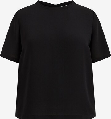 T-shirt WE Fashion en noir : devant