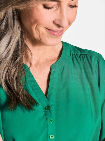 Goldner Blouse in Groen