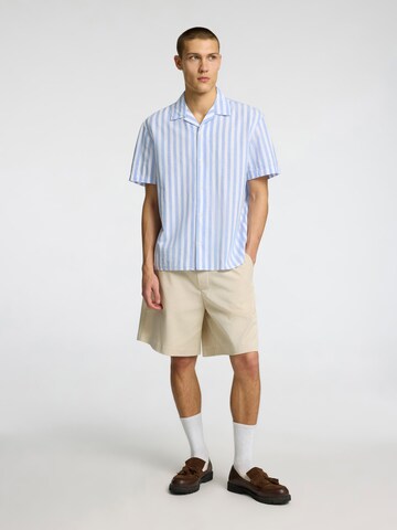 SELECTED Comfort Fit Hemd in Blau