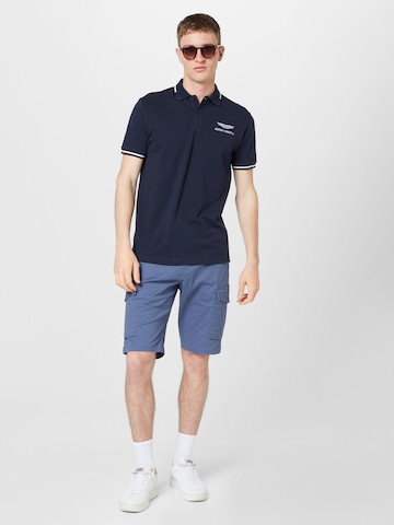 T-Shirt Hackett London en bleu