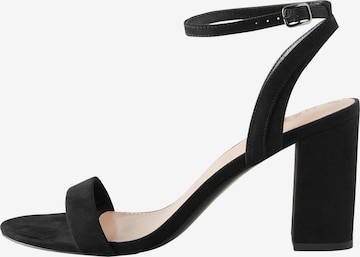 Next Remmisandaalit 'Forever Comfort' värissä musta: etupuoli