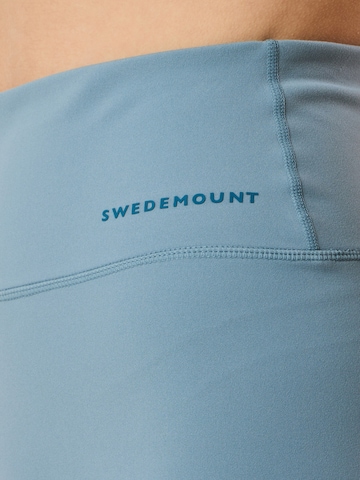 SWEDEMOUNT Skinny Workout Pants 'Core' in Green