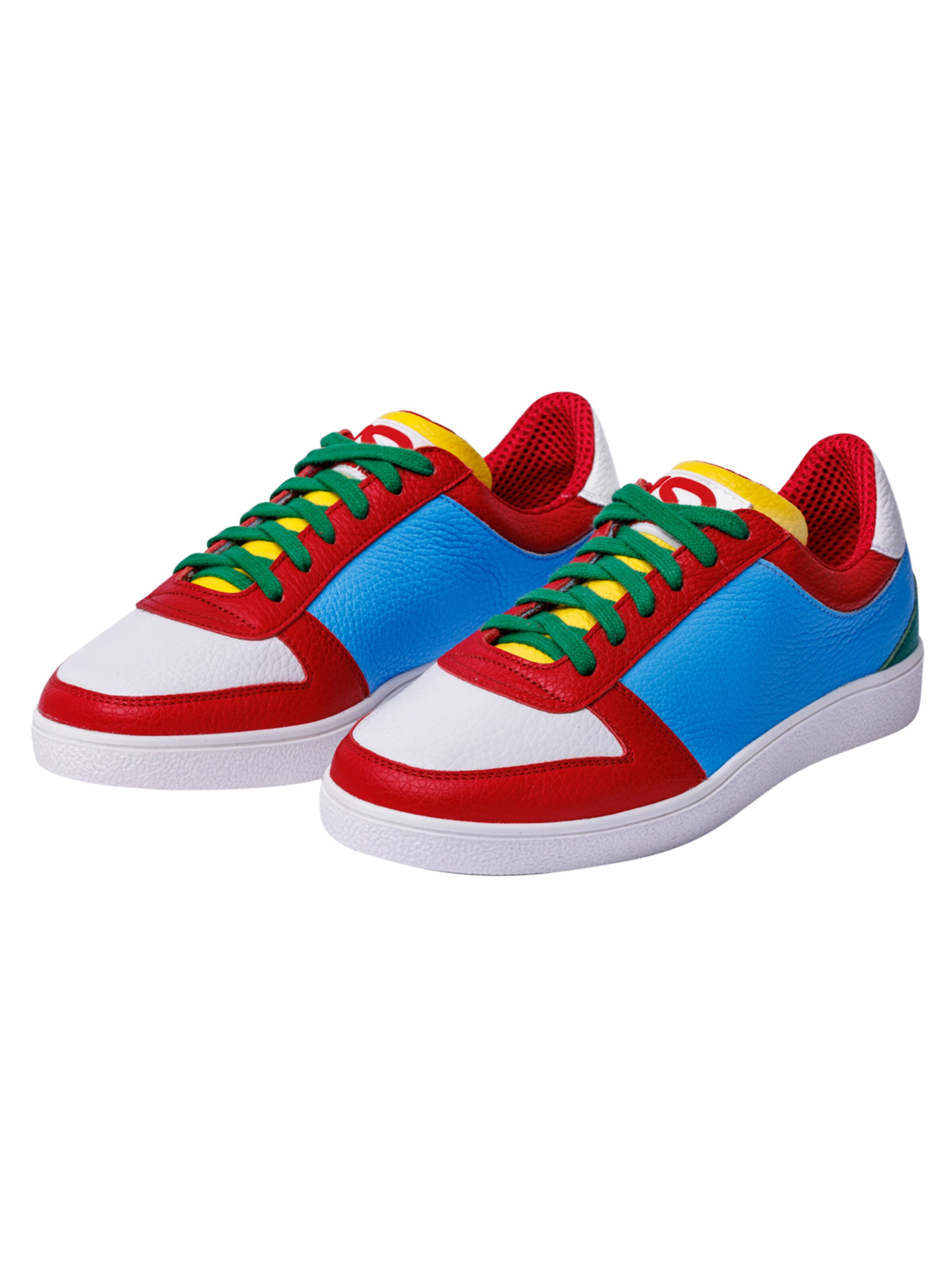 Baskets basses Club Shoes Relics en blanc : devant