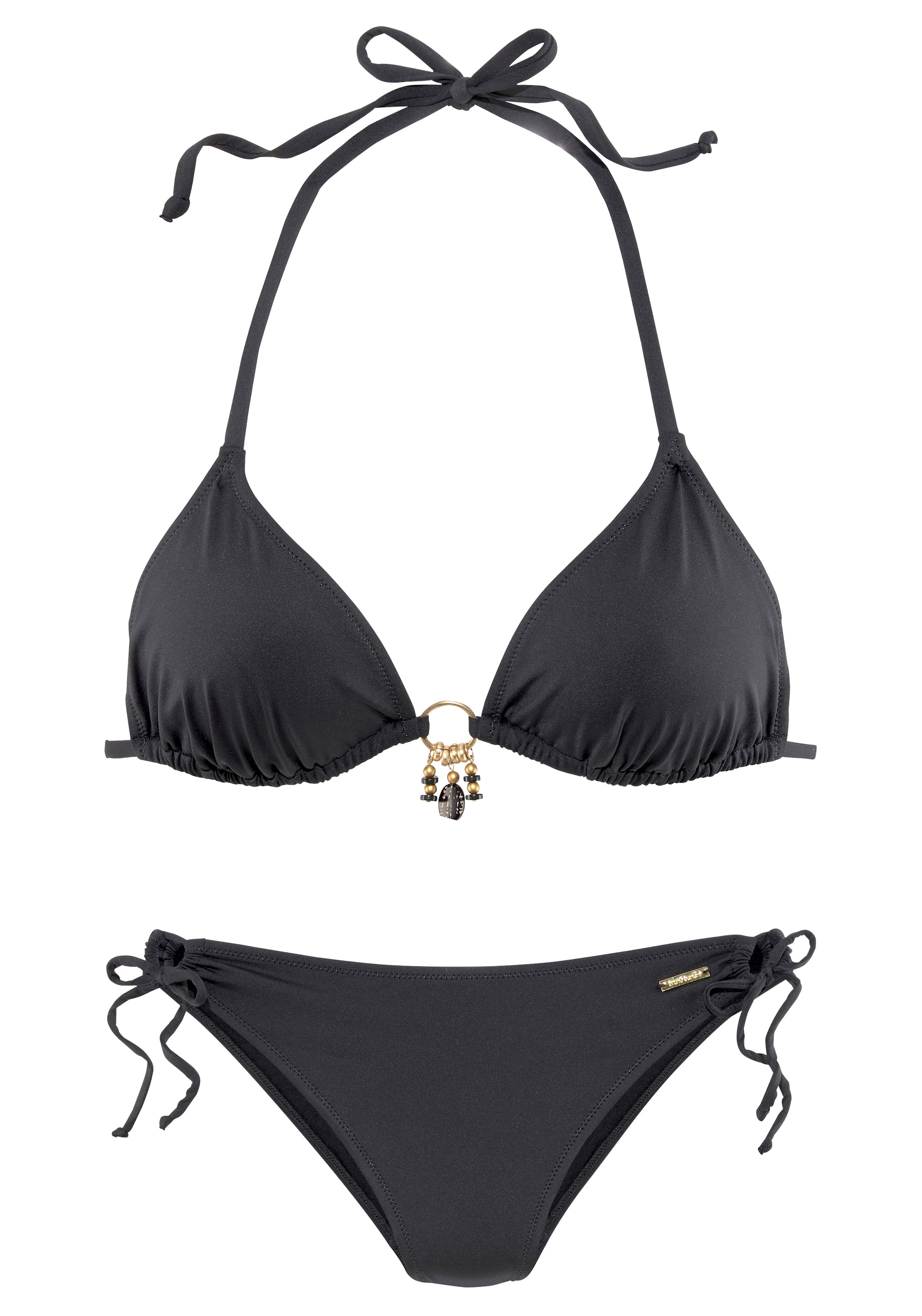 Bruno Banani LM Bikini in Black: front