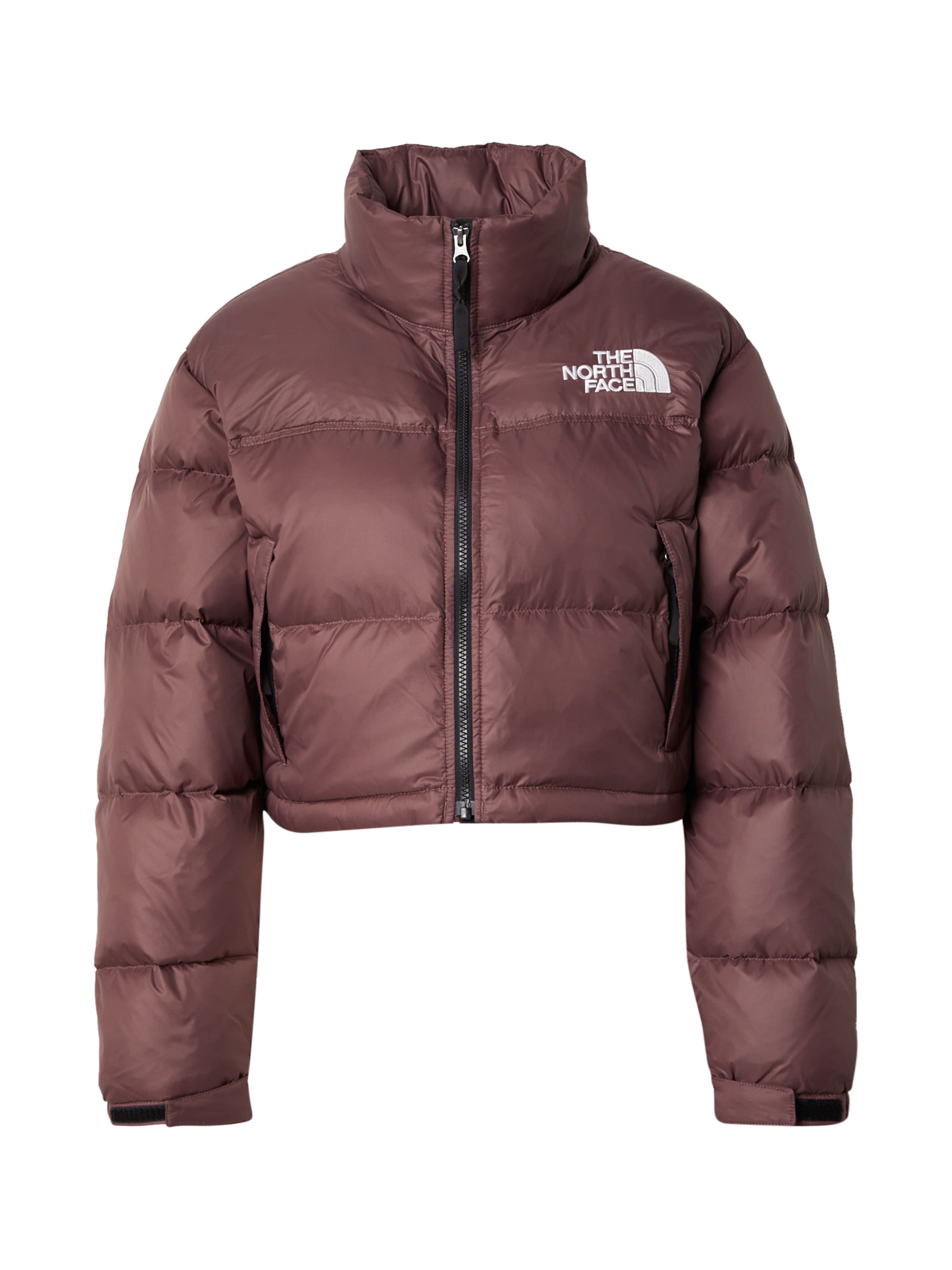 THE NORTH FACE Vinterjakke 'Nuptse' i lilla: forside