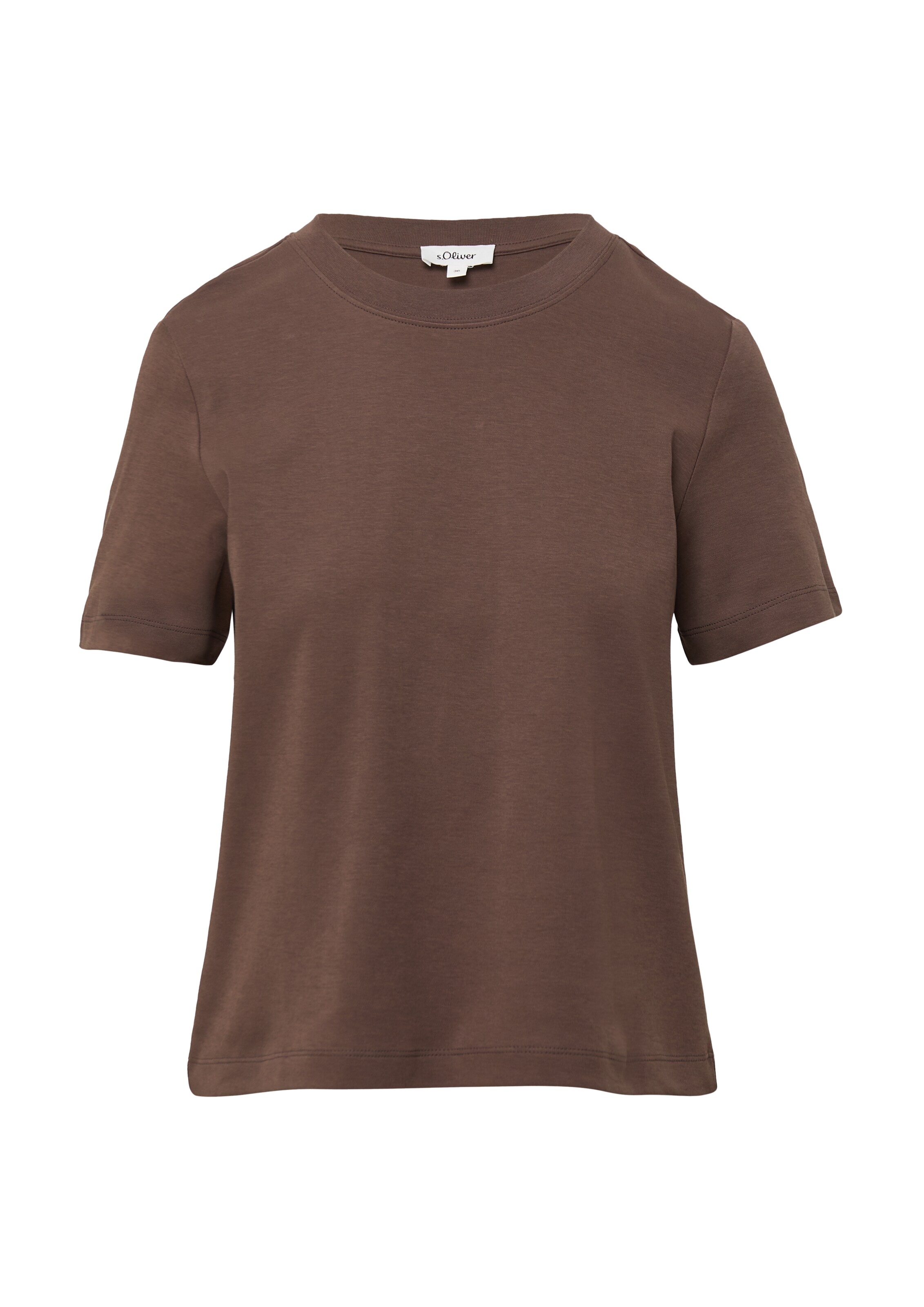 s.Oliver Tričko – hnědá: přední strana