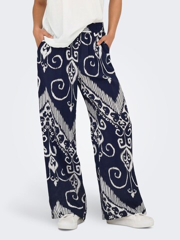JDY - Pierna ancha Pantalón 'JDYTroya' en azul: frente