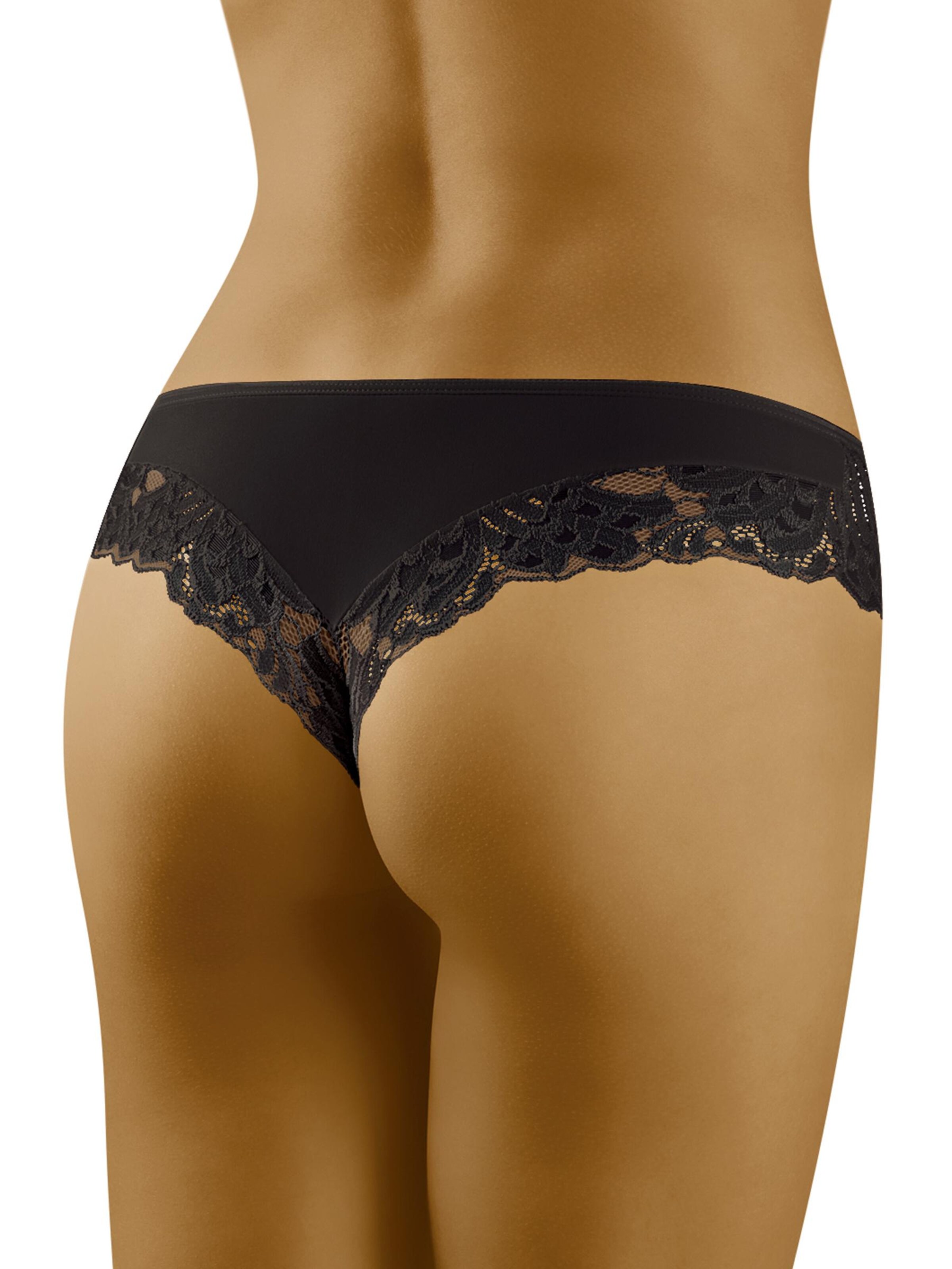 Wolbar Thong 'Karioka' in Black