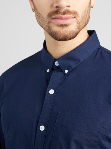 HOLLISTER Regular fit Button Up Shirt in Blue