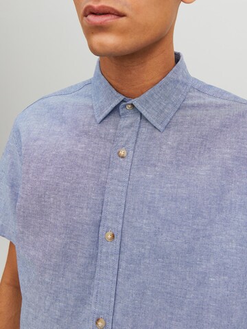 Coupe regular Chemise JACK & JONES en bleu