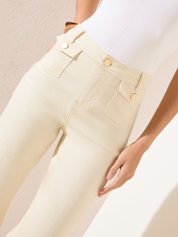 évasé Jean Friends Like These en beige