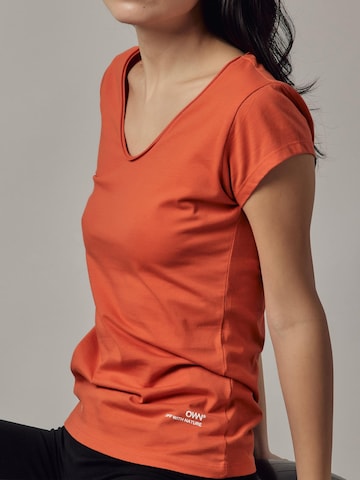 Maglietta di OWN Off With Nature in arancione