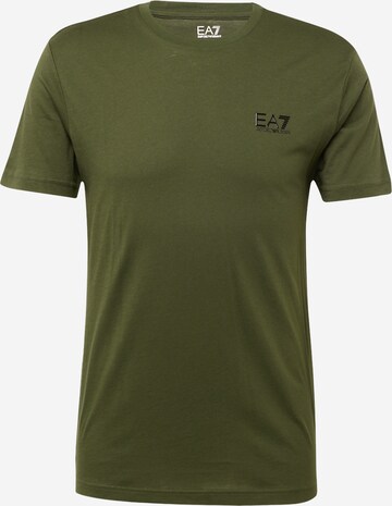 EA7 Emporio Armani T-shirt i grön: framsida