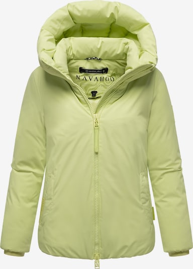 NAVAHOO Winterjacke 'Blütenlicht 14' in limette, Produktansicht
