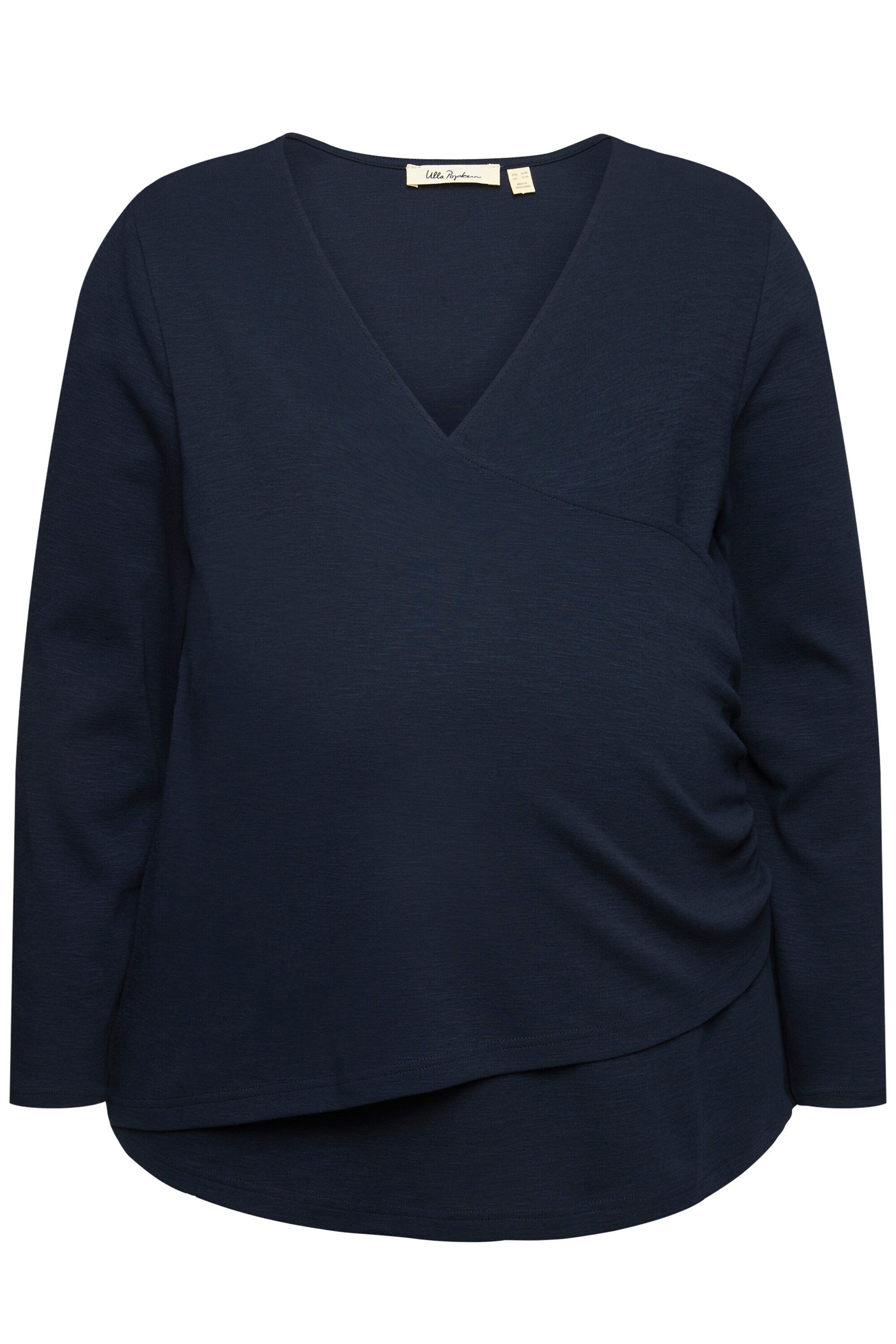 Ulla Popken Shirt in Blauw: voorkant